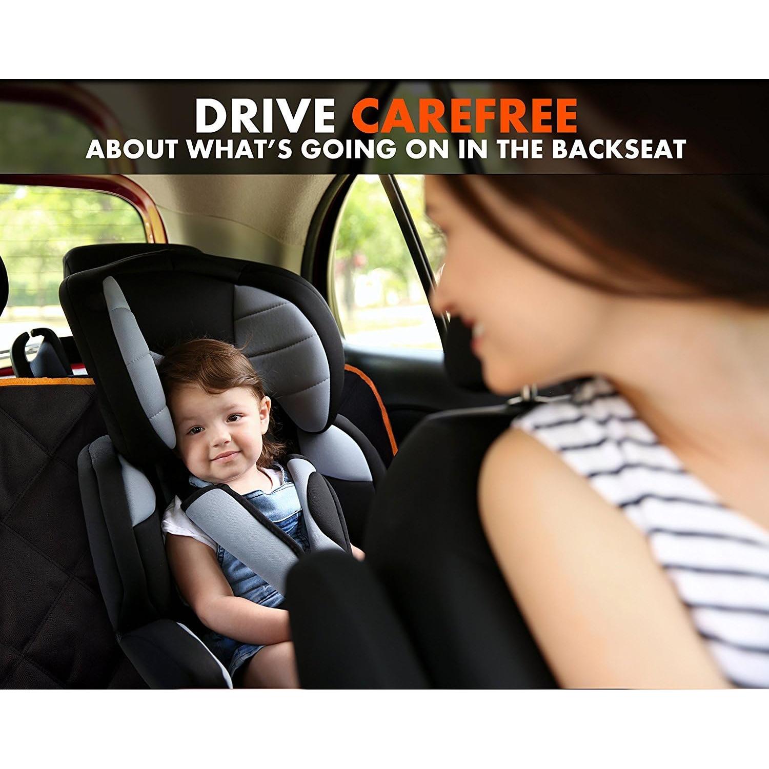 Cubierta de Asiento para Perros Doggie World Estándar Naranja