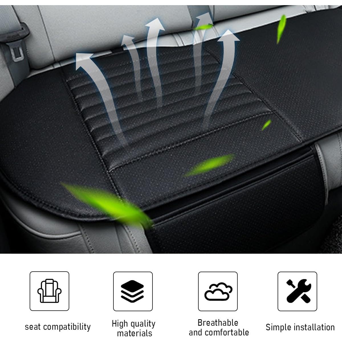 Funda de Asiento Trasero de Coche Sylvil Negra Universal