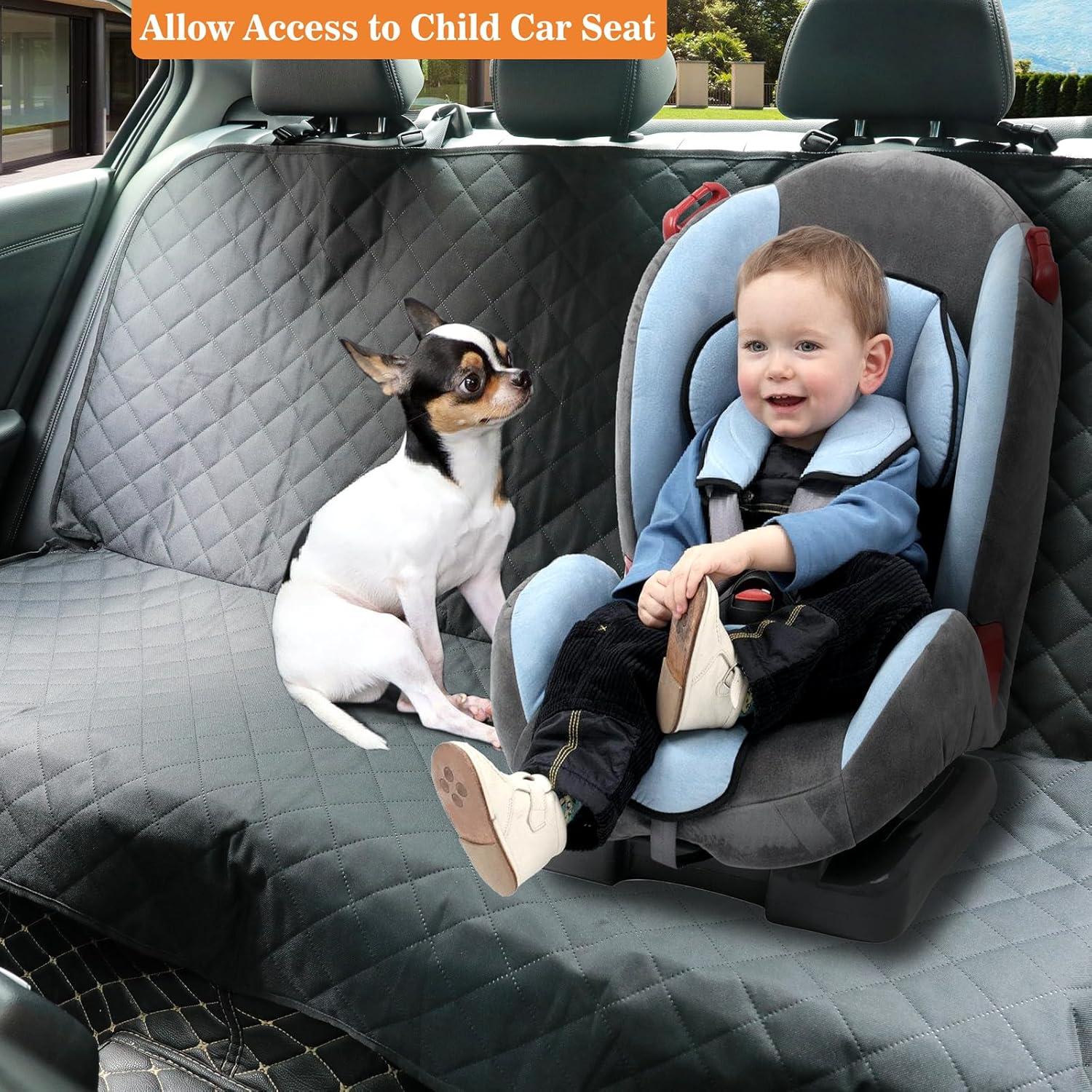 Funda de Asiento de Coche Meolsaek para Perros Universal 139.7x114.3cm