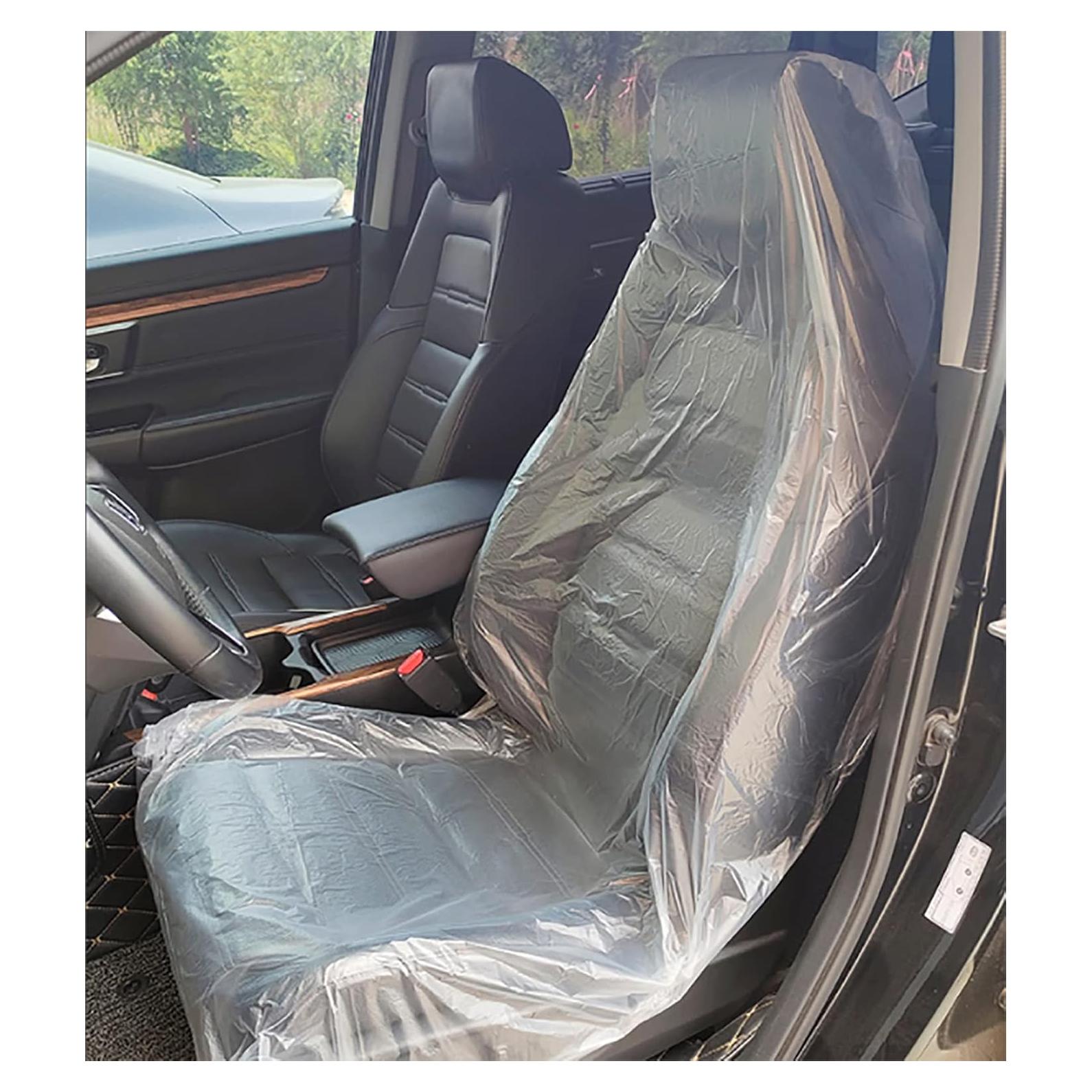100 Cubiertas de Asiento de Coche Desechables Awagas 140x80cm