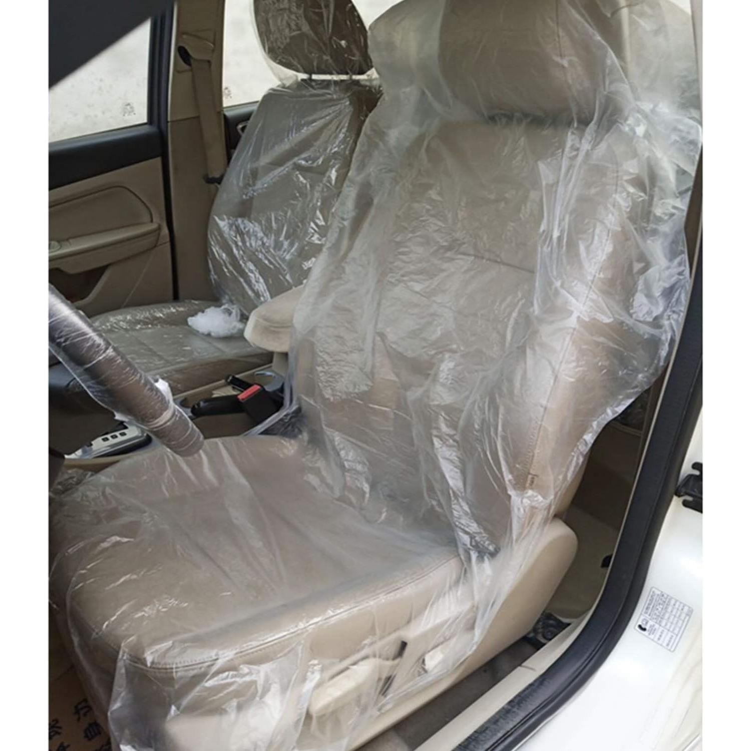 100 Cubiertas de Asiento de Coche Desechables Awagas 140x80cm