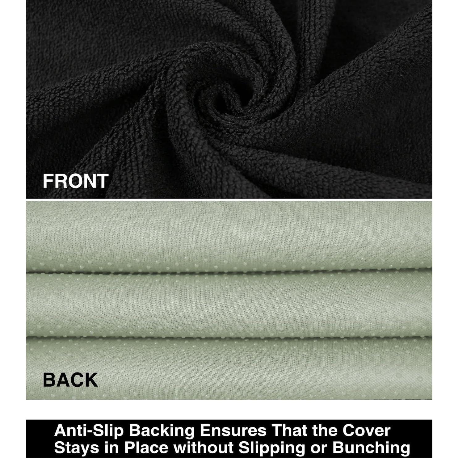 Cubierta de Asiento de Coche Impermeable VSHIELD Negra Universal