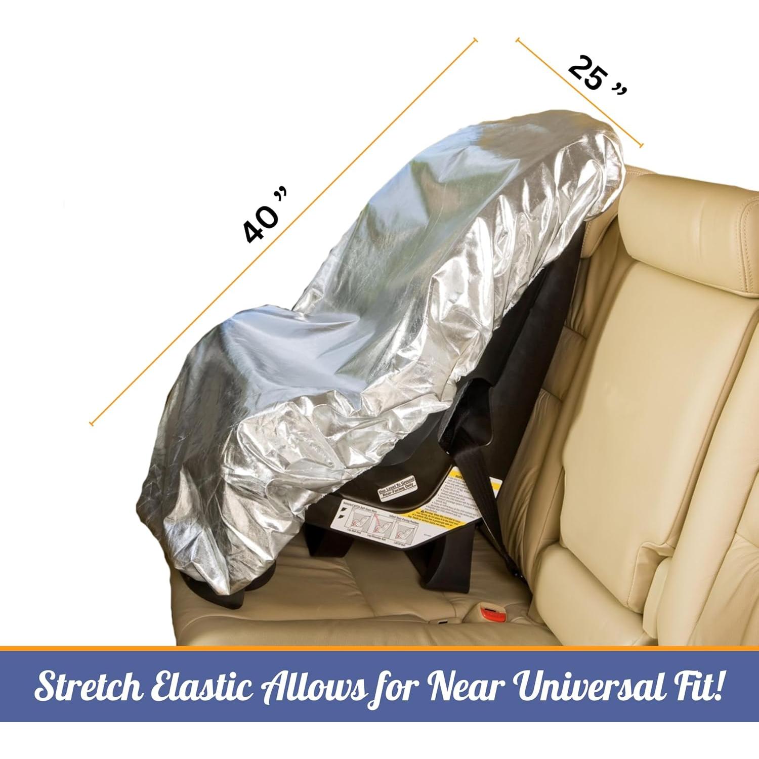 Cubierta de Sombra para Asiento de Auto Ayuda de Mamá - Protección UV