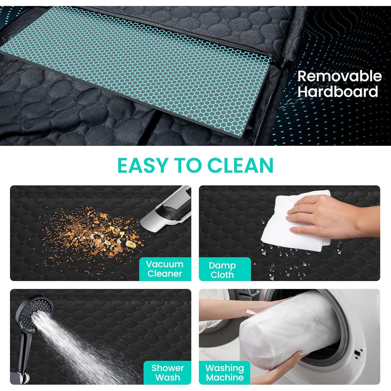 Funda de Asiento para Perros Sangoodier Universal Naranja 132x64cm