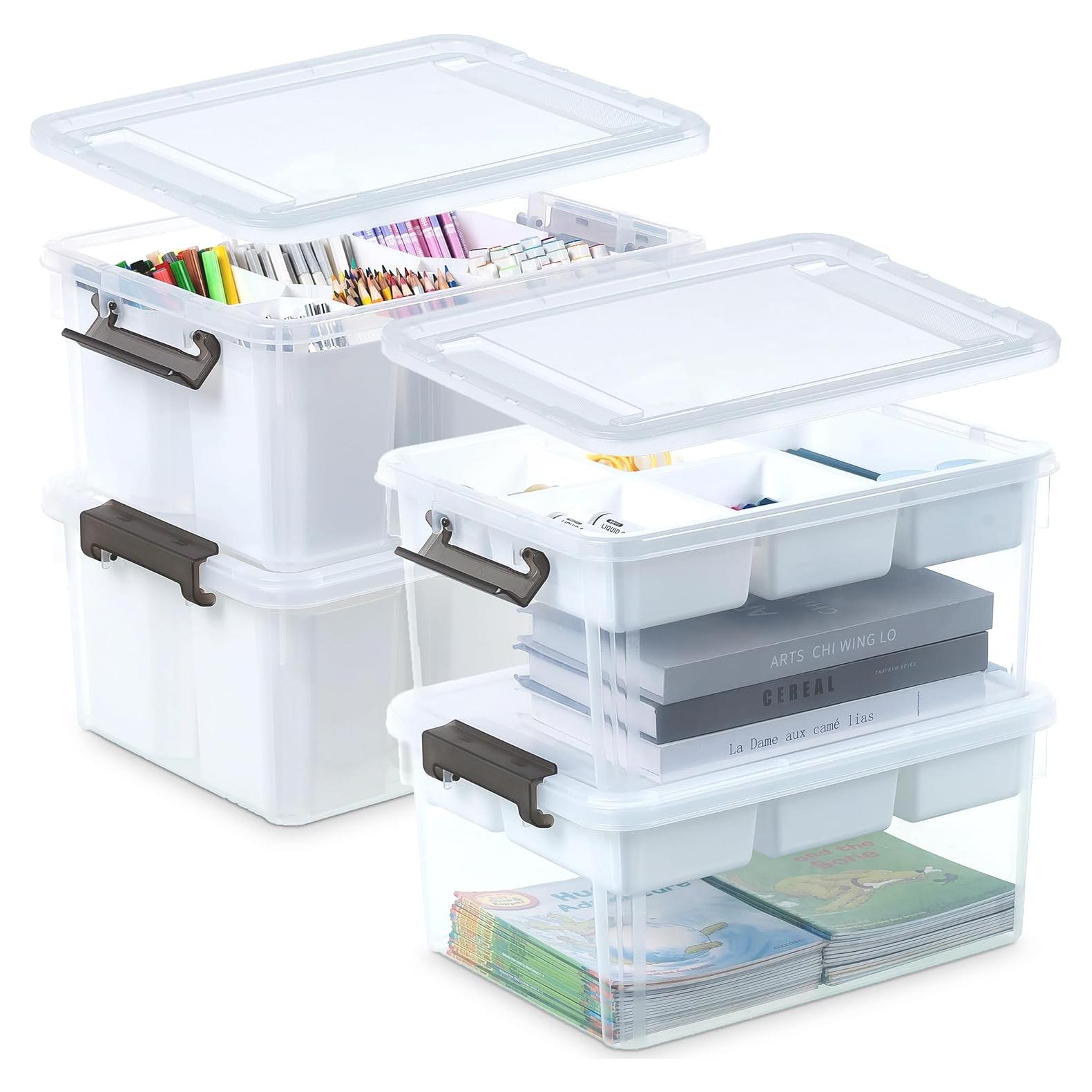Caja de Almacenamiento ITYLIFE 17 L con Bandeja y 12 Inserts