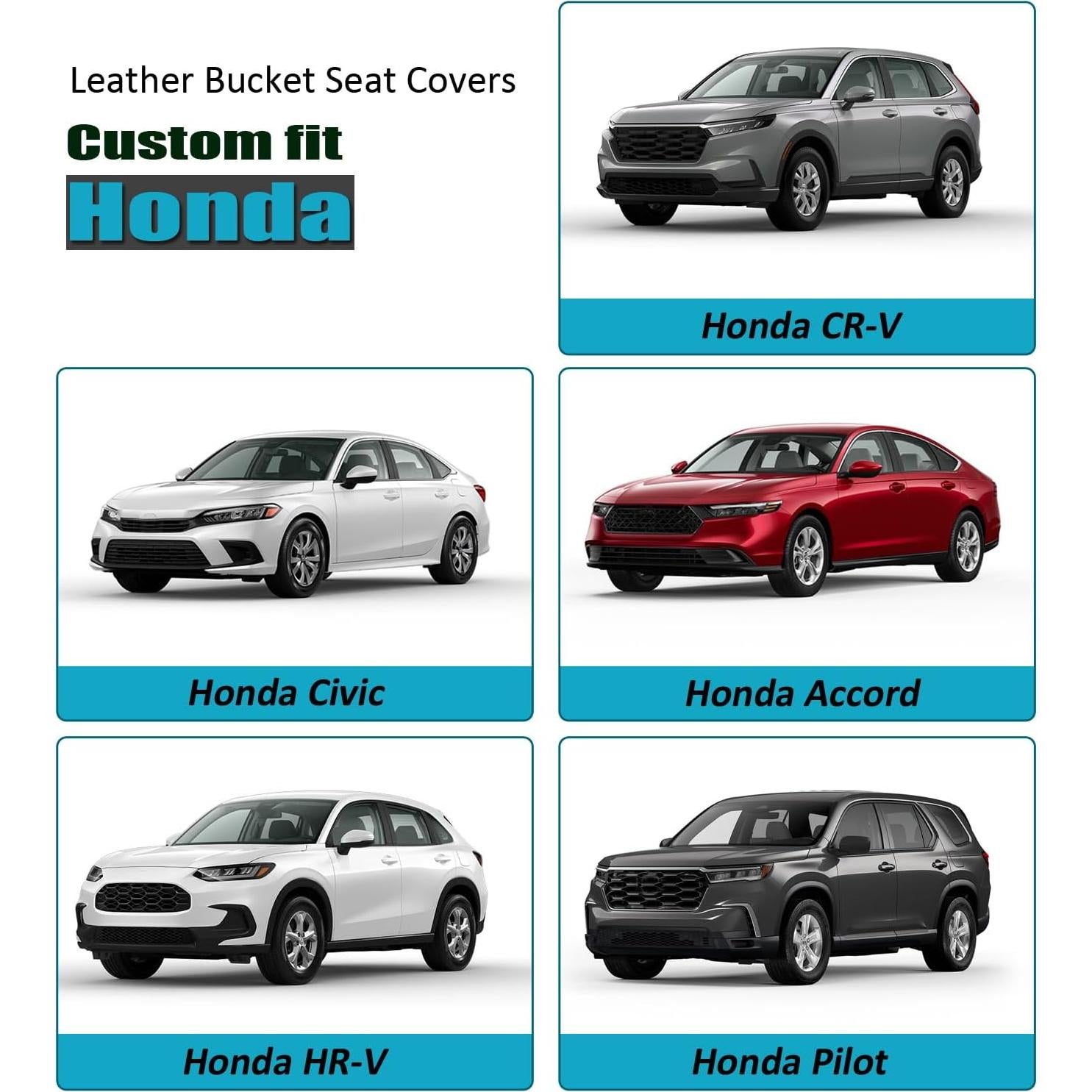 Funda de Asiento Delantero de Cuero GIANT PANDA Beige 2-Pack