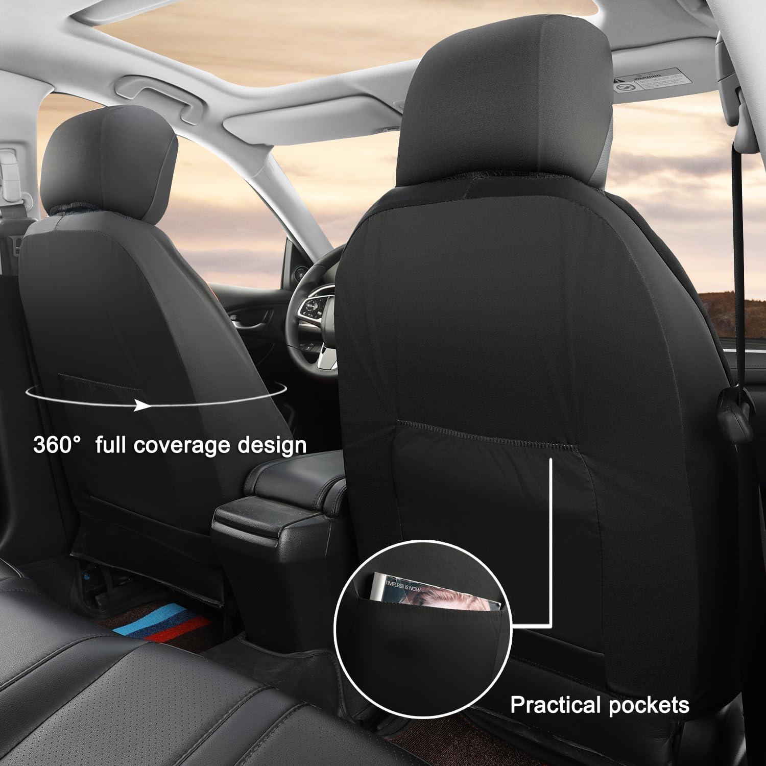 Funda de Asiento Delantero de Cuero GIANT PANDA Beige 2-Pack