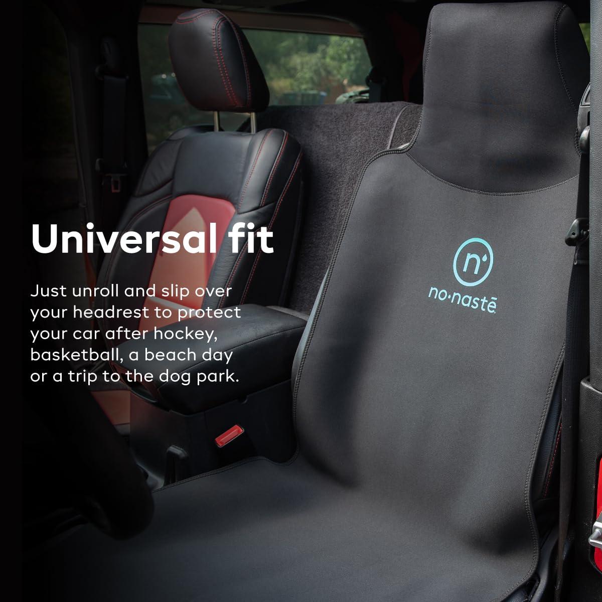 Protector de Asiento de Coche Nonaste Neopreno Universal Negro