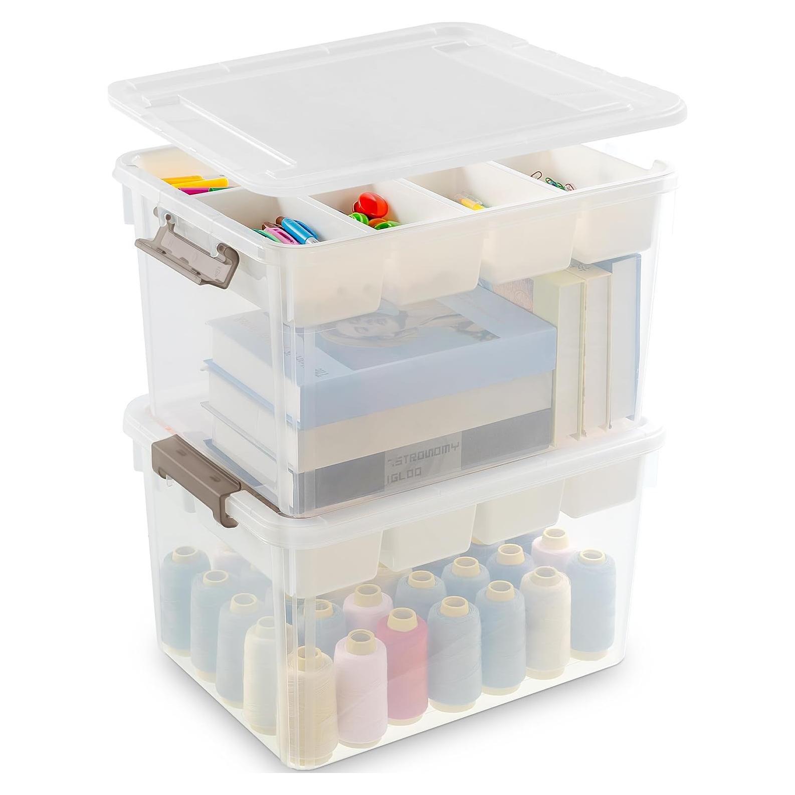 Contenedor de Almacenamiento Citylife 30L 2 Paquetes Apilables