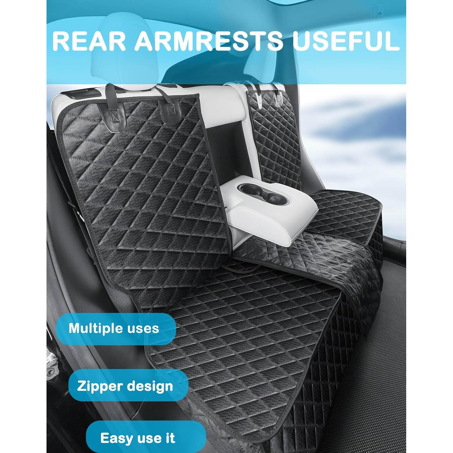 Cubierta de Asiento para Perro EVMODS 2024 Impermeable Tesla