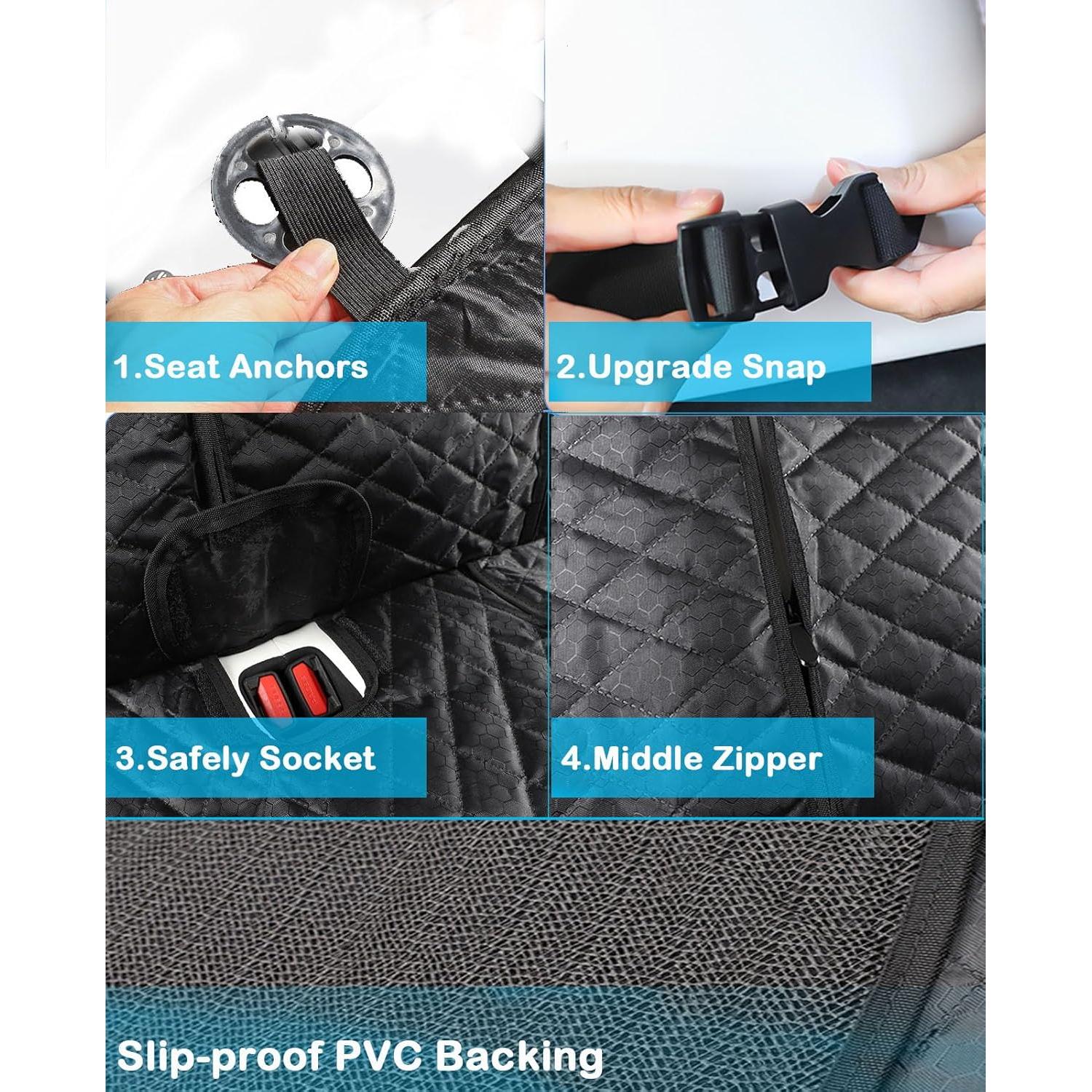 Cubierta de Asiento para Perro EVMODS 2024 Impermeable Tesla