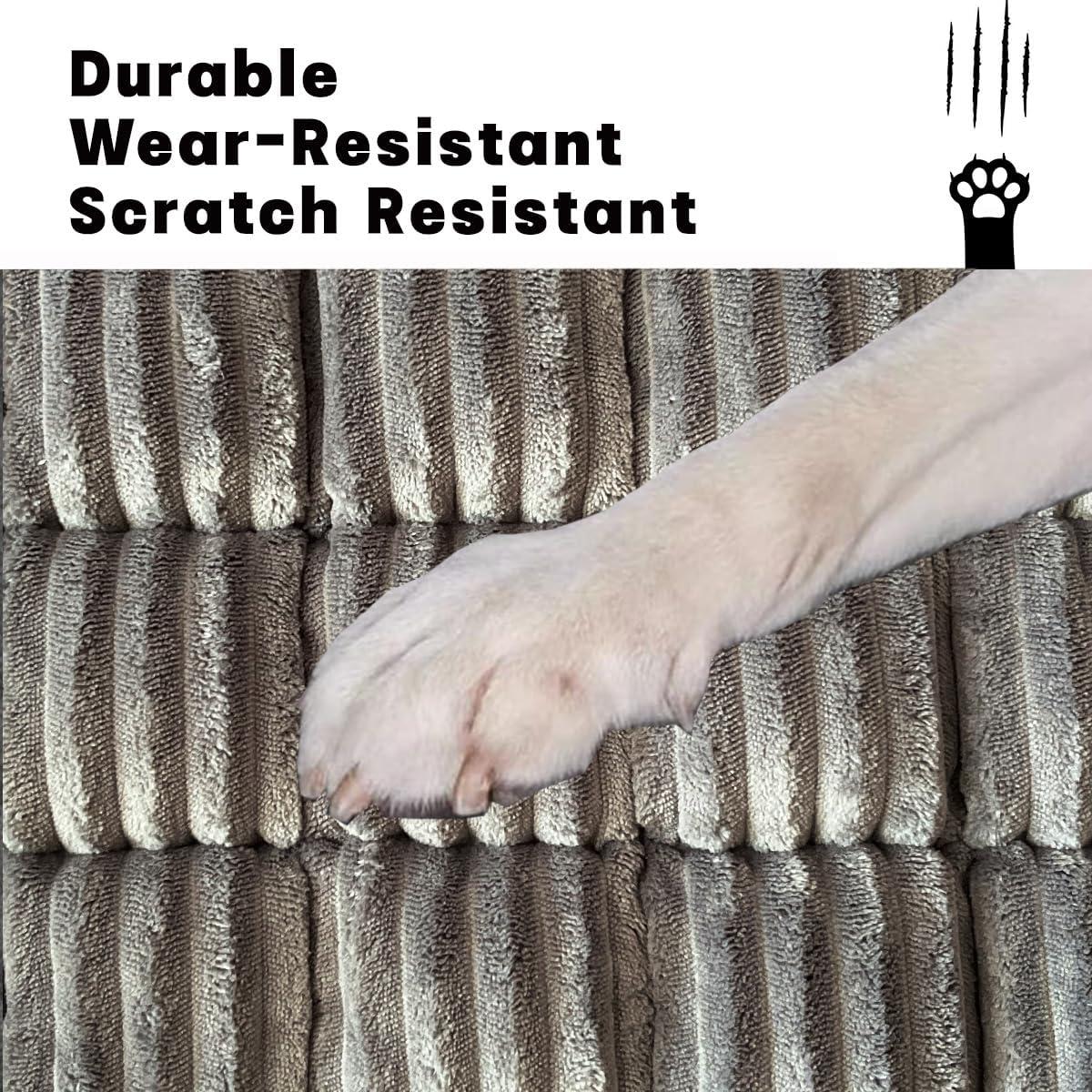 Alfombra Antideslizante para Perros TGODGPY 63x137 cm Gris