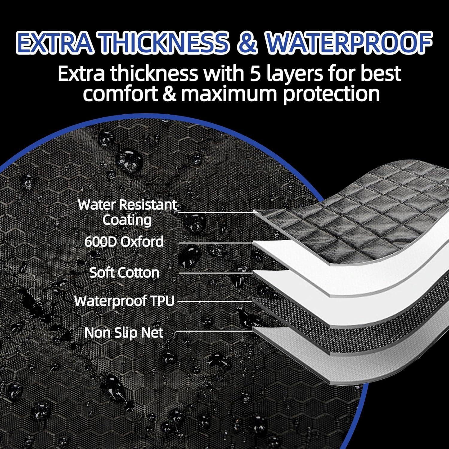 Funda de Asiento para Perros NYLSYT Impermeable 132x122cm