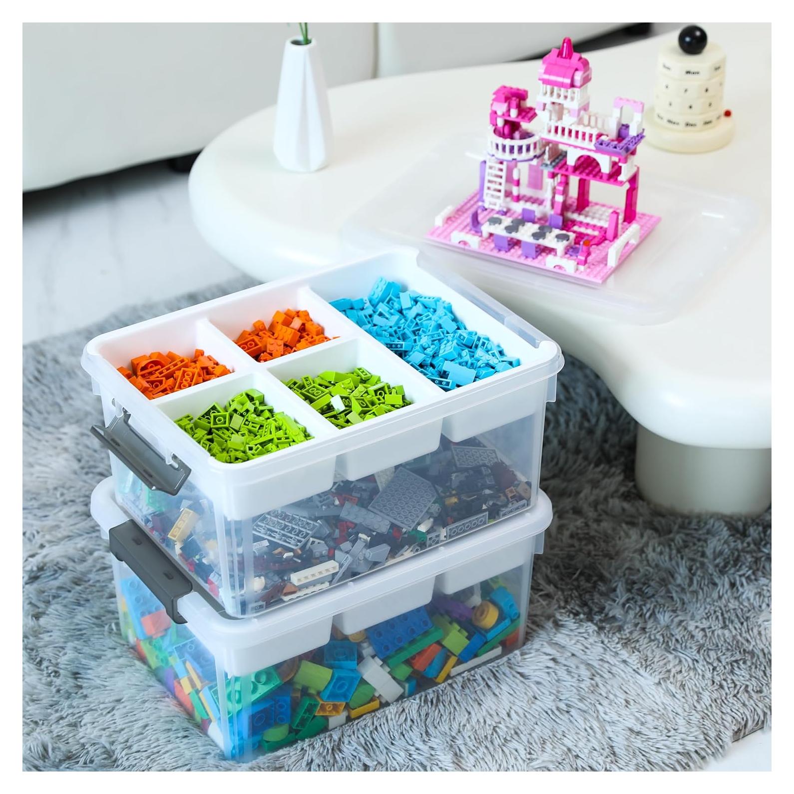 Caja de Almacenamiento Plástica ITYLIFE 17L con Bandeja Extraíble