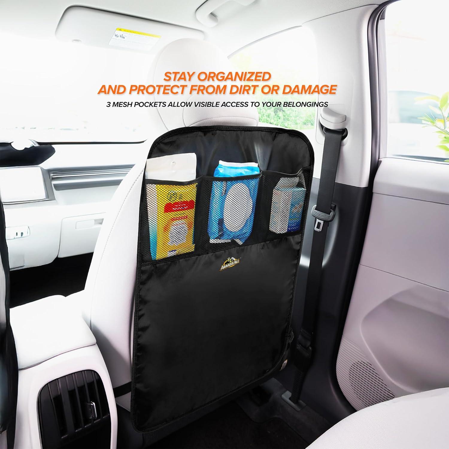 Protector de Asiento Trasero Armor All con 3 Bolsillos