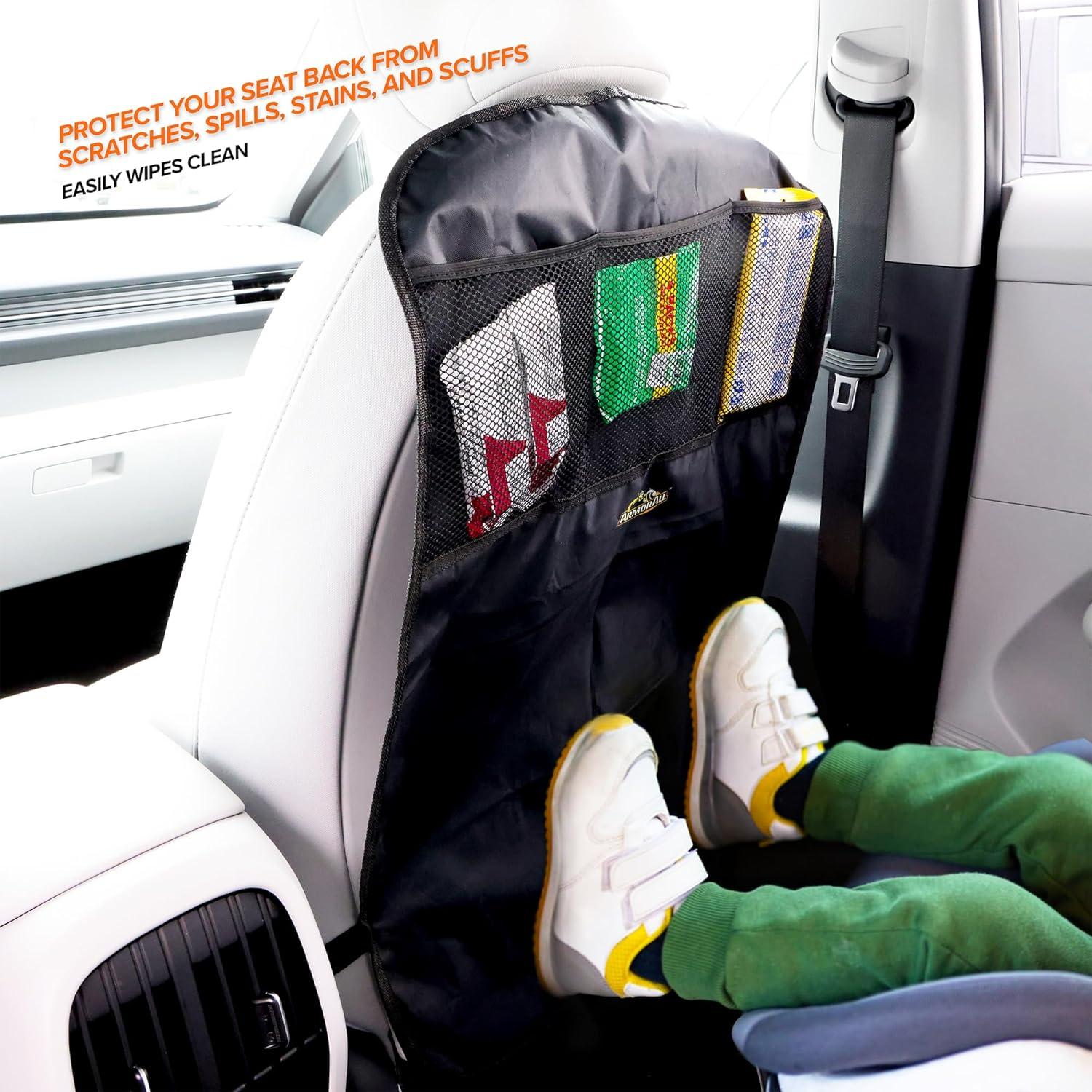 Protector de Asiento Trasero Armor All con 3 Bolsillos