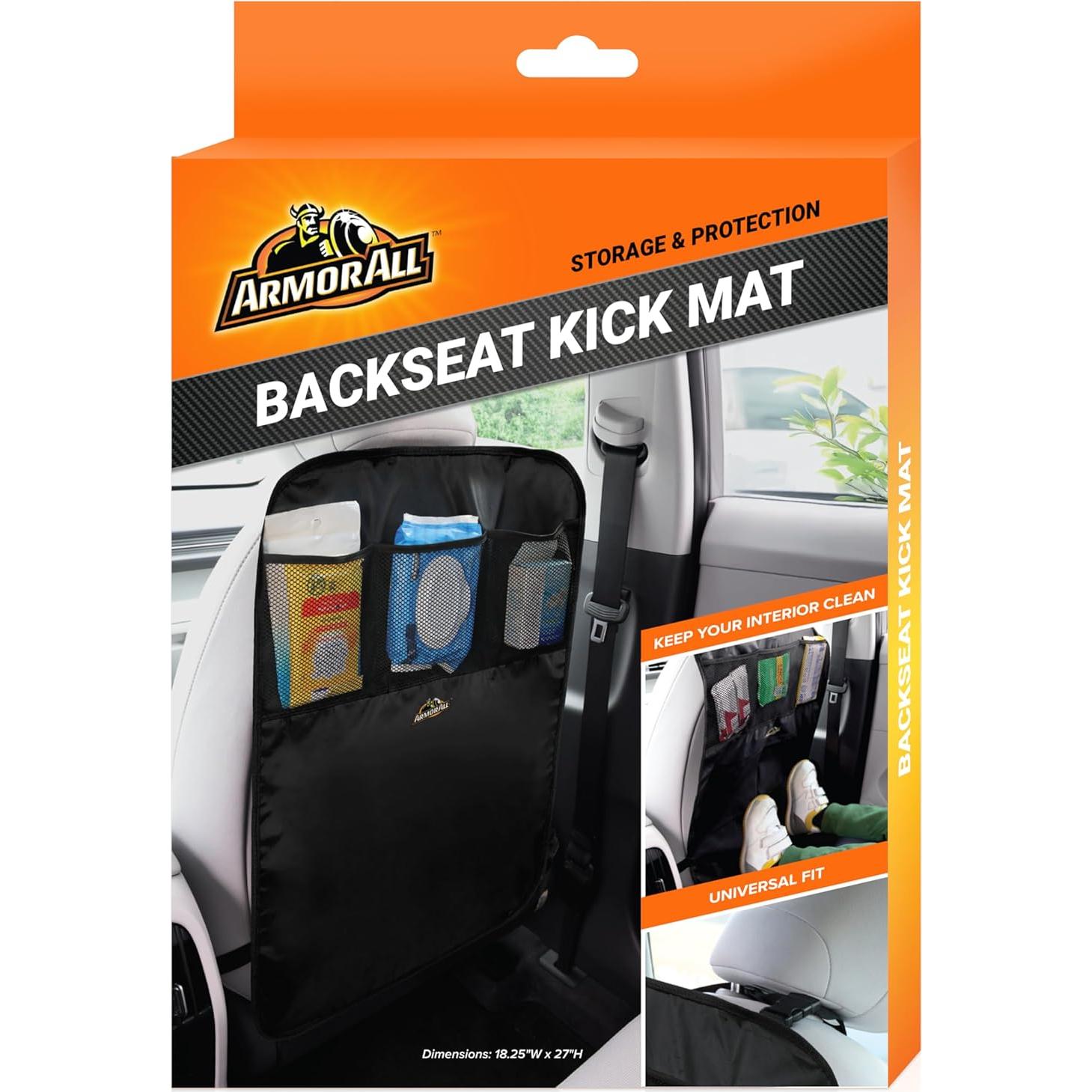 Protector de Asiento Trasero Armor All con 3 Bolsillos