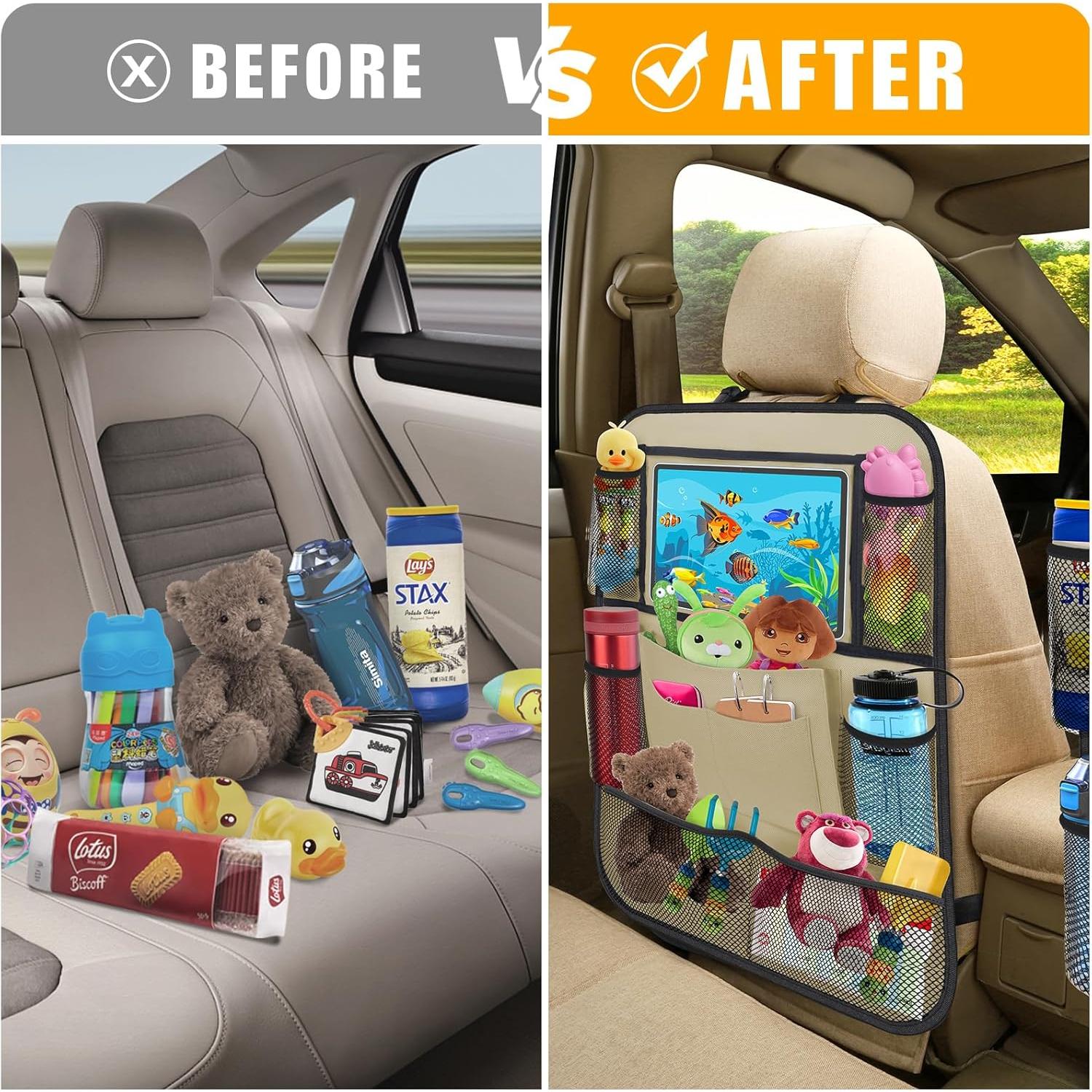 Organizador de Asiento Trasero ULEEKA con Soporte para Tableta