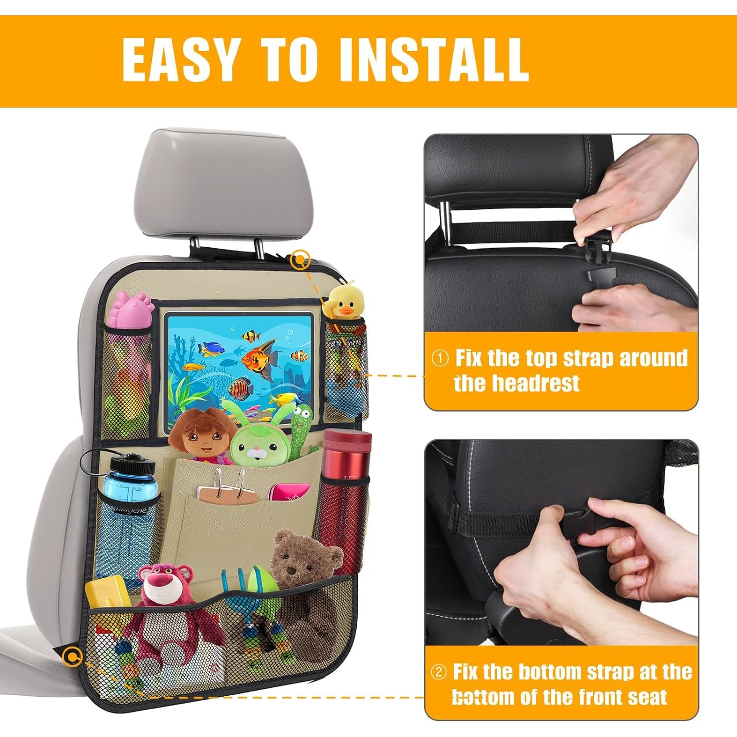 Organizador de Asiento Trasero ULEEKA con Soporte para Tableta