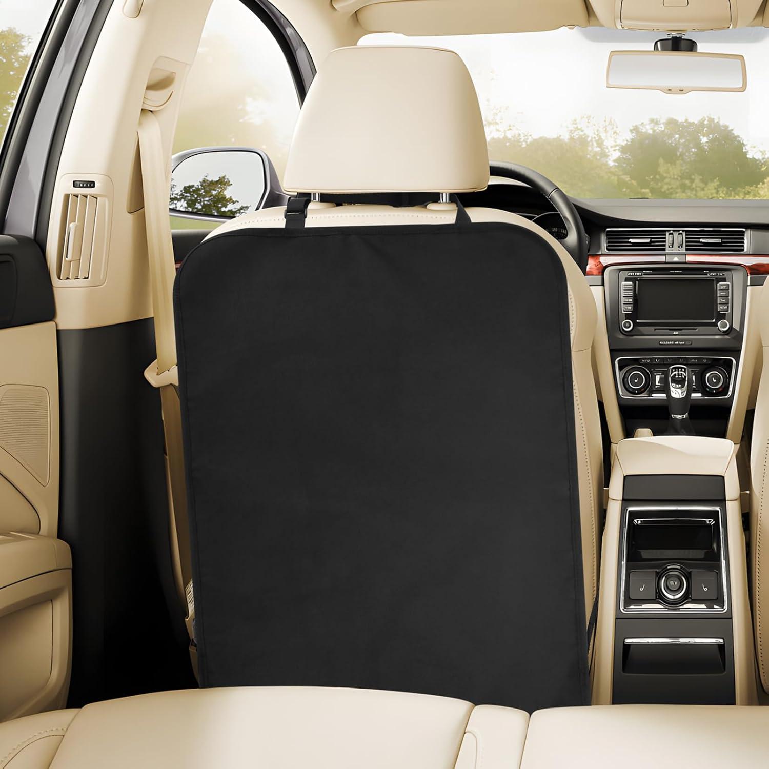 Protectores de Asiento Trasero Homakover - Paquete de 2 Negros