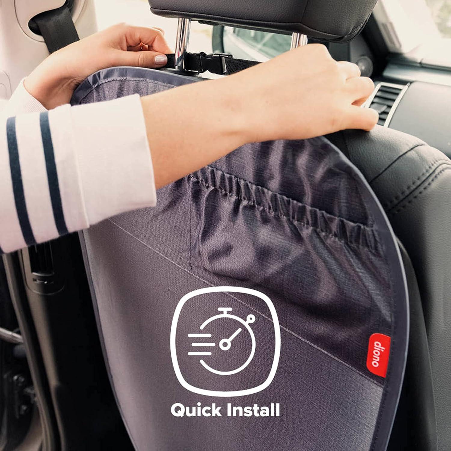 Protector de Asiento Trasero Diono Stuff 'n Scuff XL Gris