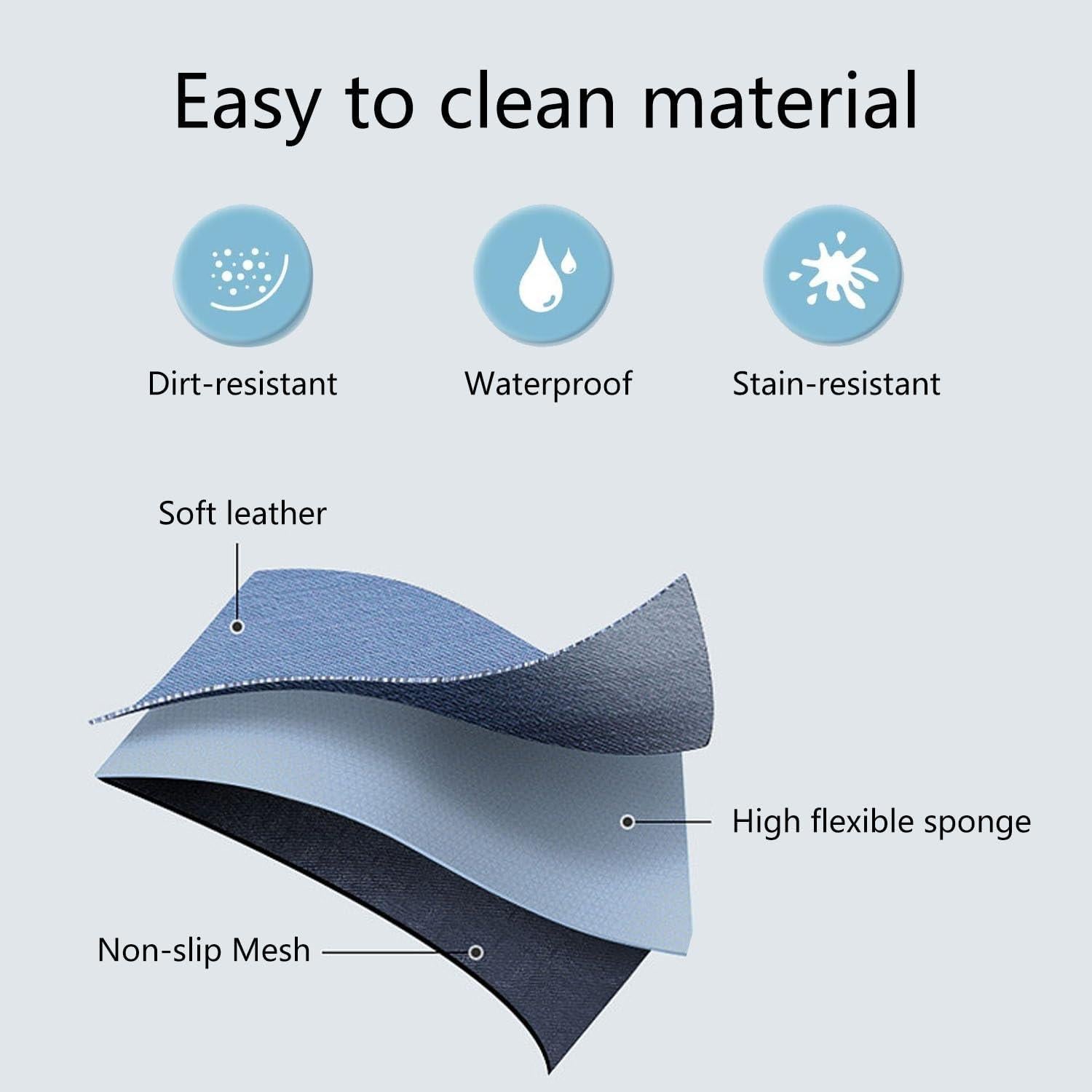 Protector de Patadas para Asiento Tesla Model Y/S/X/3 - Negro