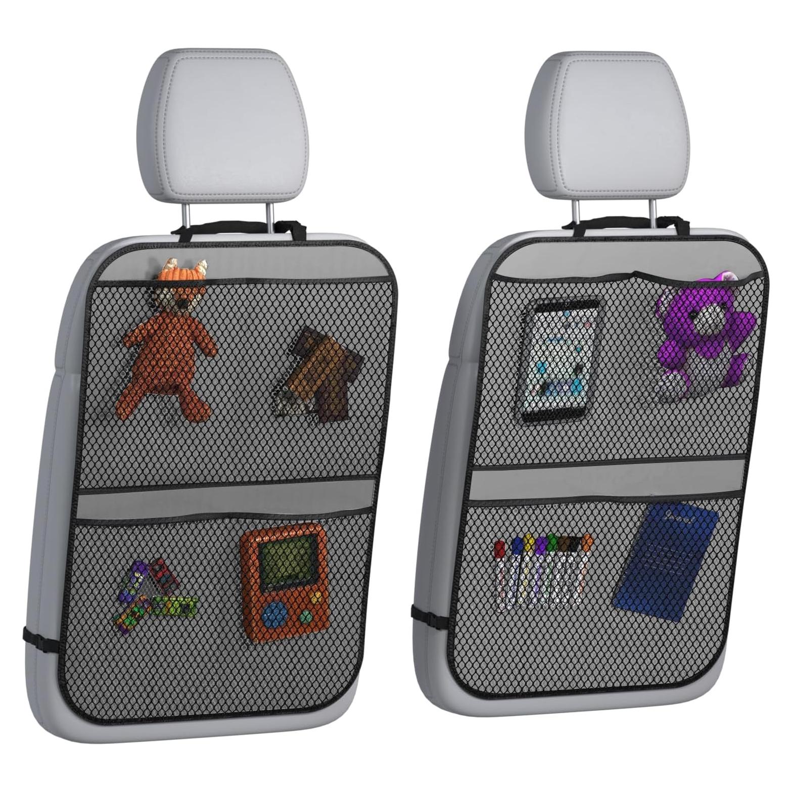 Cubierta de Asiento Trasero Lebogner para Niños + Organizador 4 Bolsillos