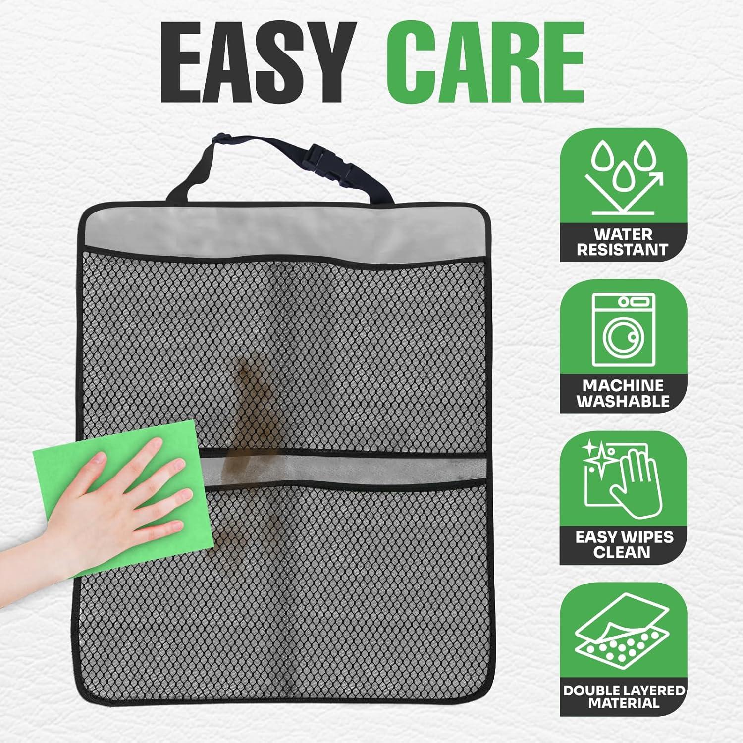 Cubierta de Asiento Trasero Lebogner para Niños + Organizador 4 Bolsillos