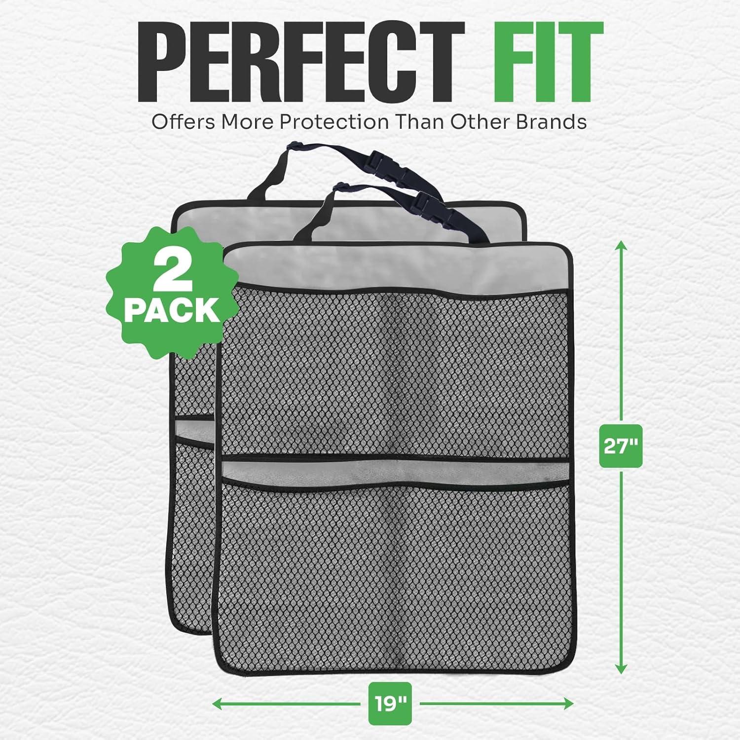 Cubierta de Asiento Trasero Lebogner para Niños + Organizador 4 Bolsillos