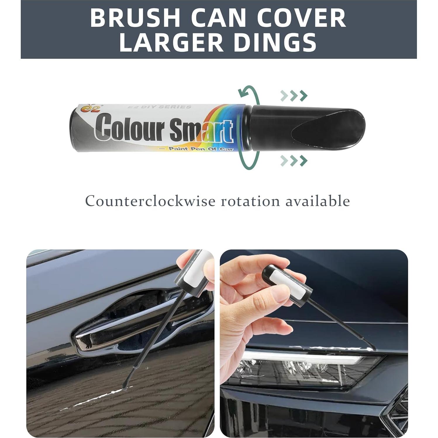 Bolígrafo de Pintura VARGTR para Reparación de Rayones Auto Negro