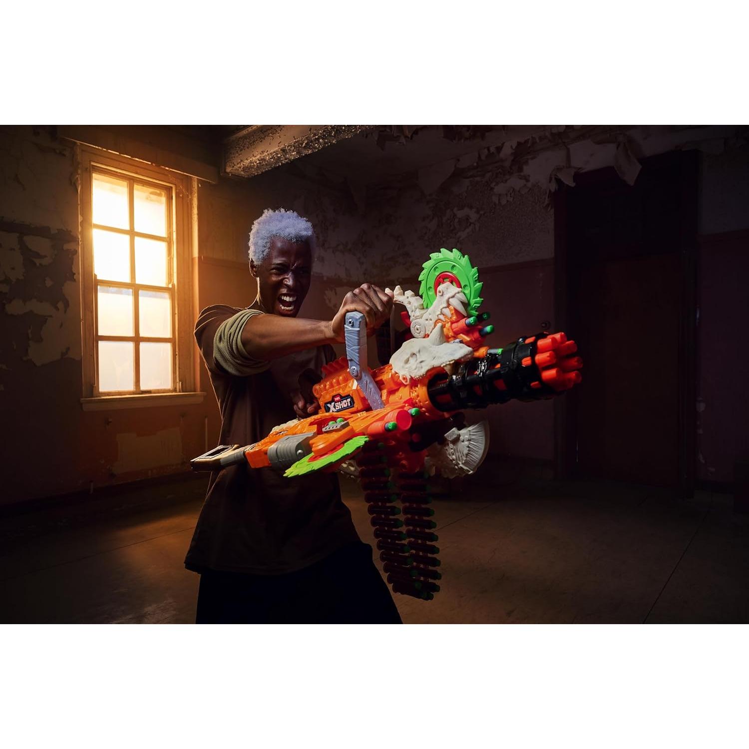 XShot Insanity HorrorFire Reaper X Doble con 16 Dardos