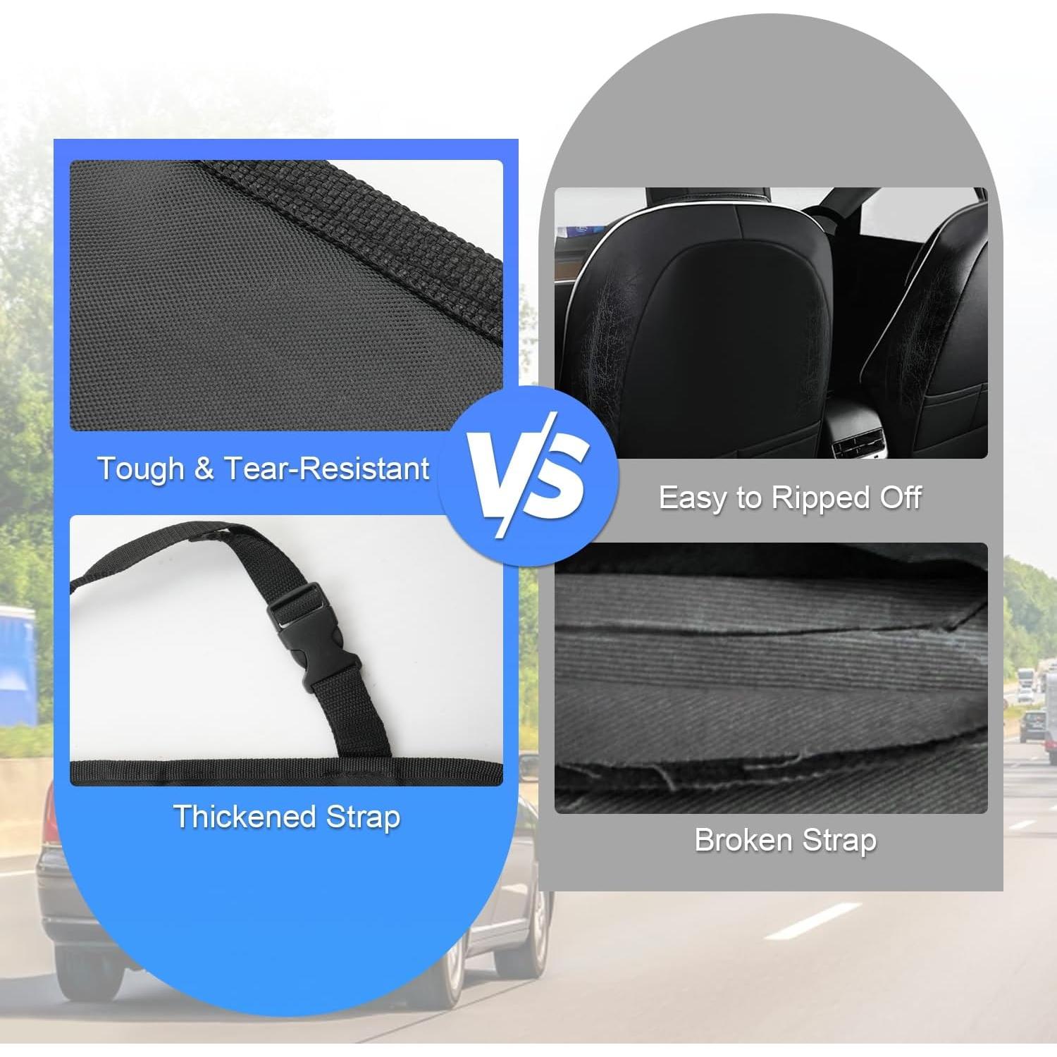 Organizador de Asiento Trasero UYYE con Soporte para Tableta y 9 Bolsillos