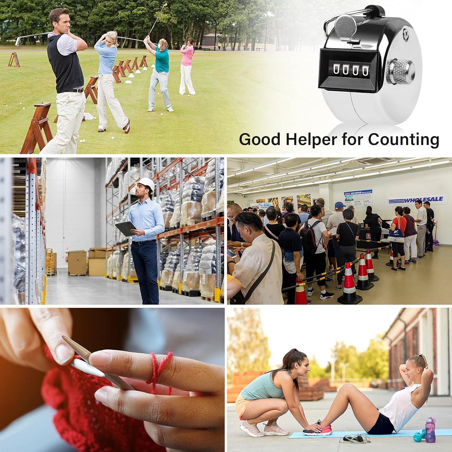 Contador de Clicker SDARMING 4 Dígitos Metal 0-9999