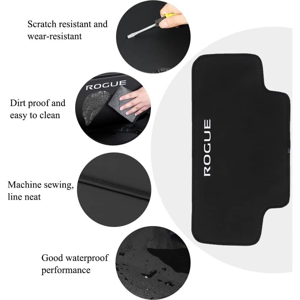 Protectores de Respaldo de Asiento de Coche XITER para Nissan Rogue 2014-2025