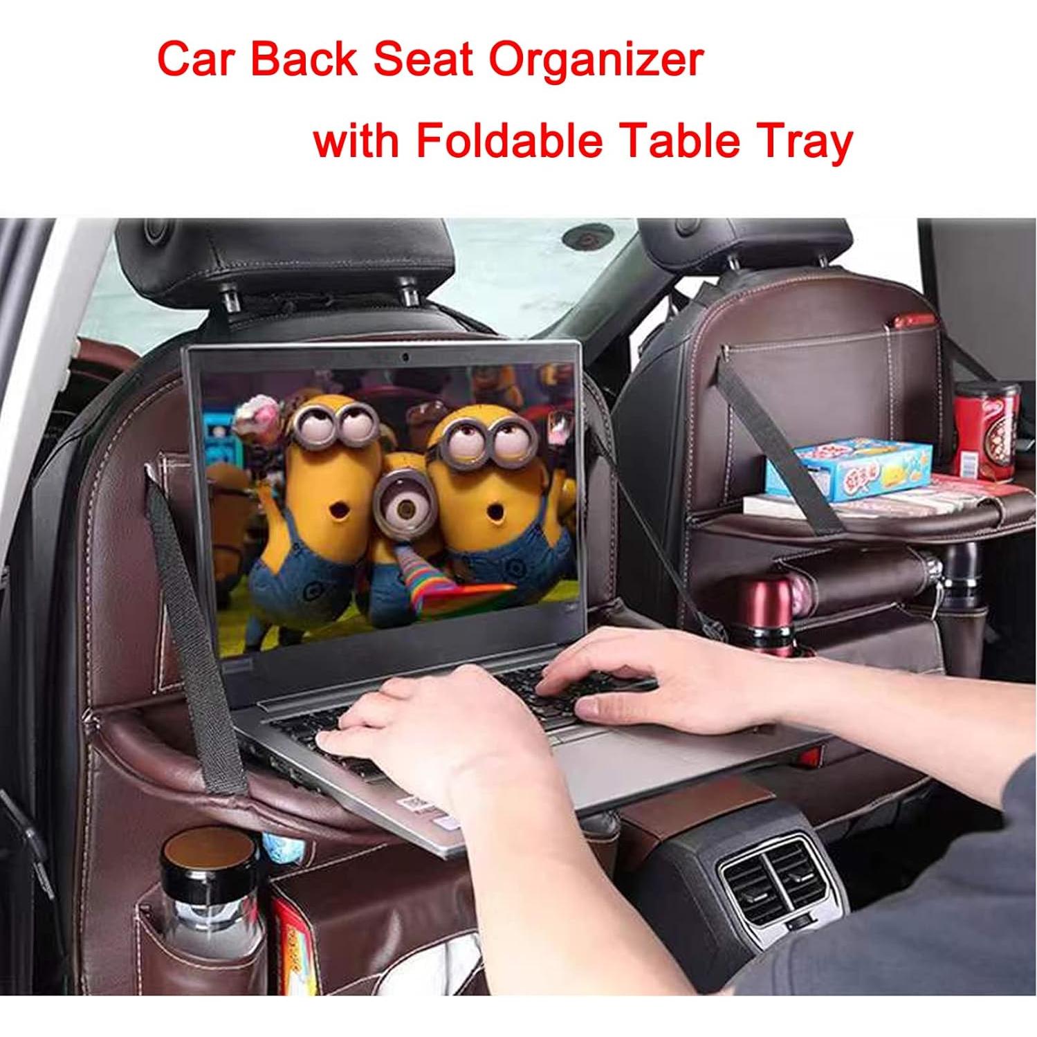 Organizador de Asiento Trasero ASENDIWAY con Bandeja Plegable