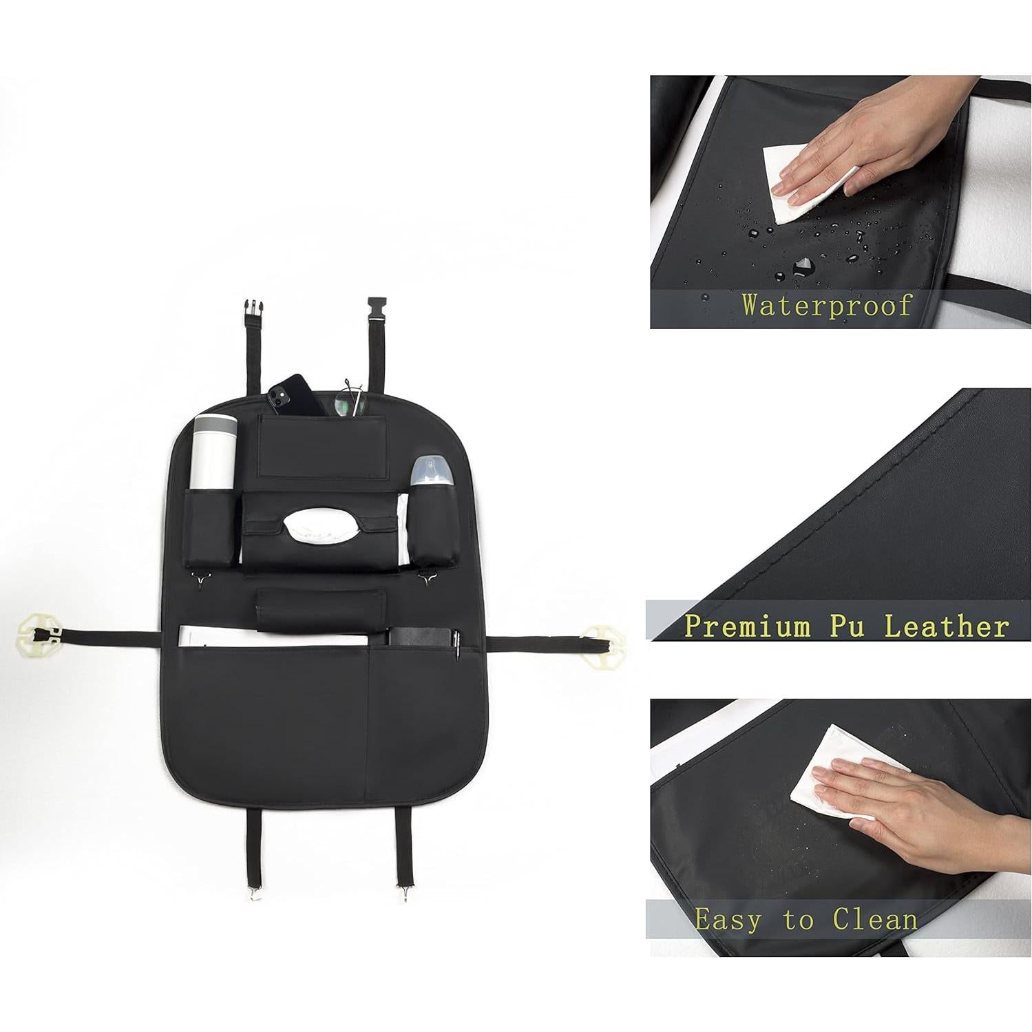 Organizador de Asiento Trasero ASENDIWAY con Bandeja Plegable