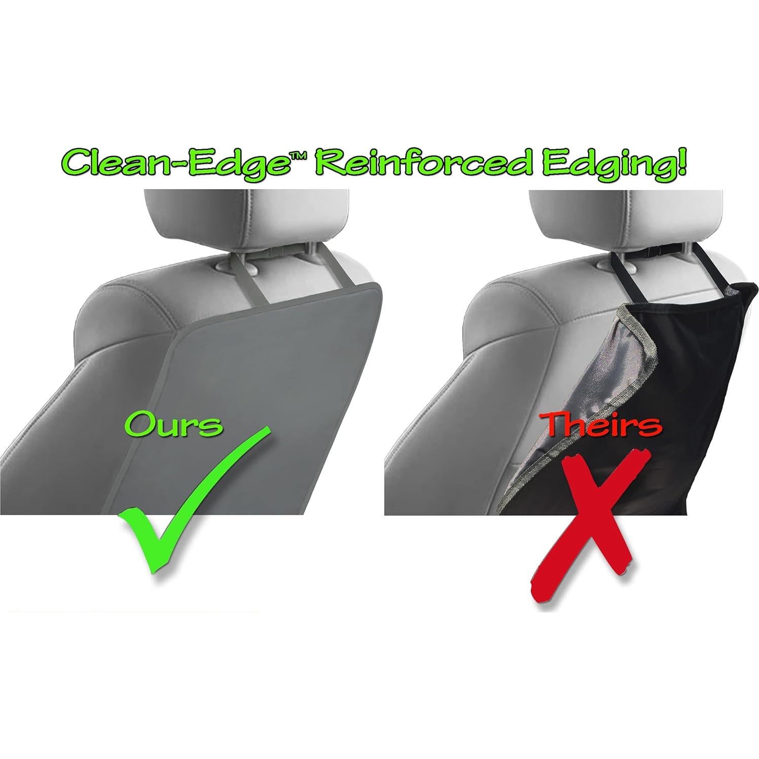 Protector de Asiento de Lujo TIKE SMART con Bolsillo Malla - Gris