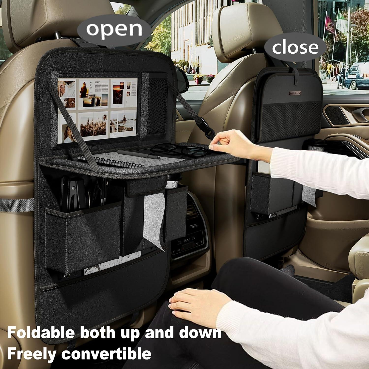 Organizador de Asiento Trasero Aiuwo XYBD con Mesa Plegable