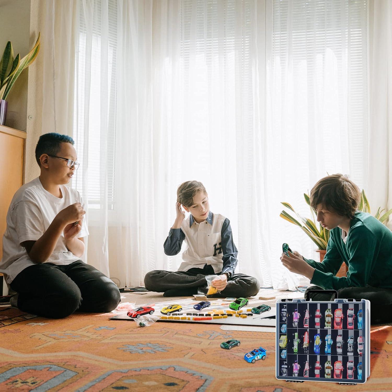 Organizador de Juguetes FULLCASE 48 Compartimentos Negro