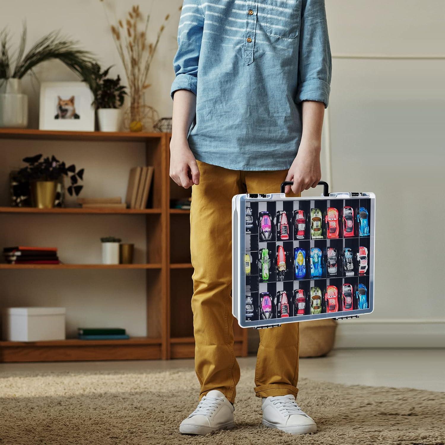 Organizador de Juguetes FULLCASE 48 Compartimentos Negro