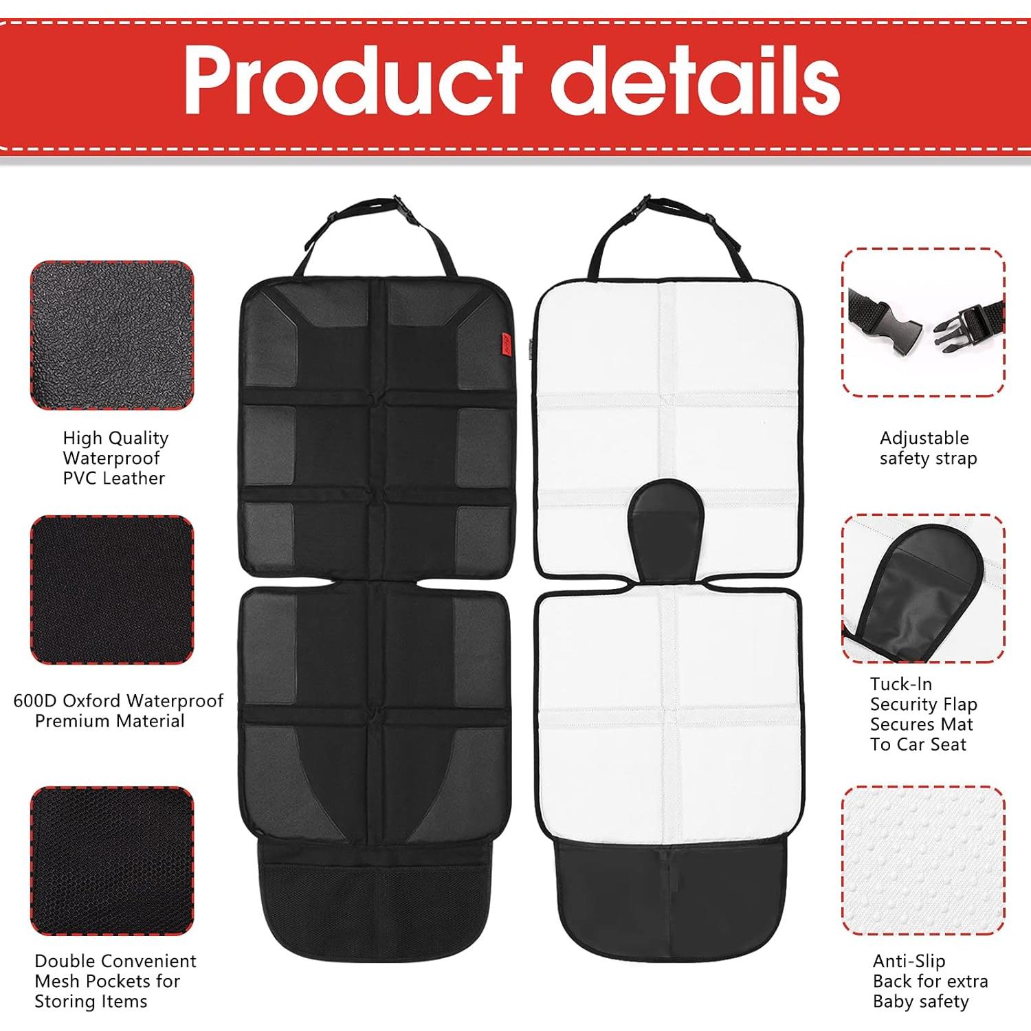 Protector de Asiento de Coche Kaiphy XL Impermeable 600D