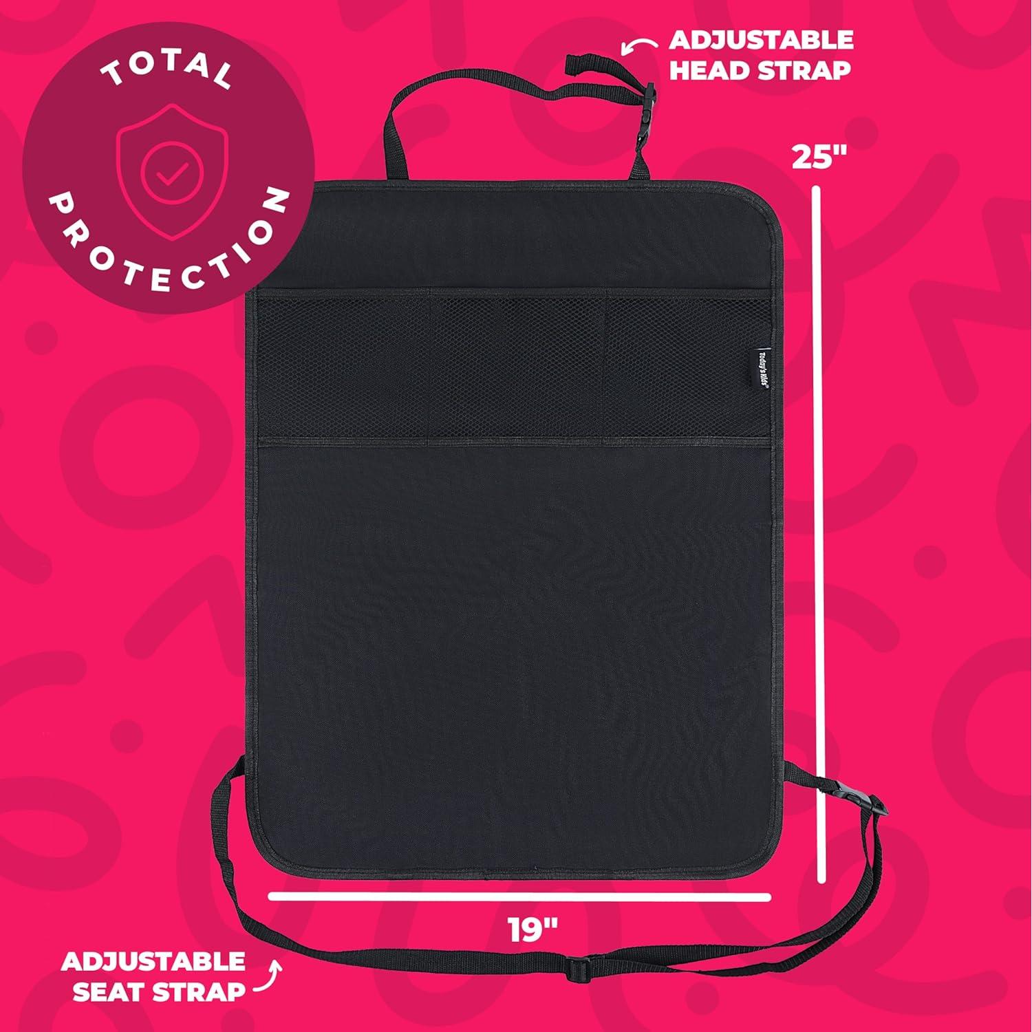 Paquete de 2 Protectores de Asiento Todays Kids - Impermeables y Organizadores