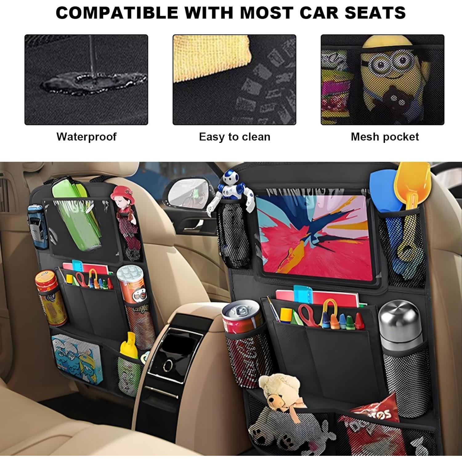 Organizador de Asiento Trasero de Coche NYTKL 2PCS Impermeable