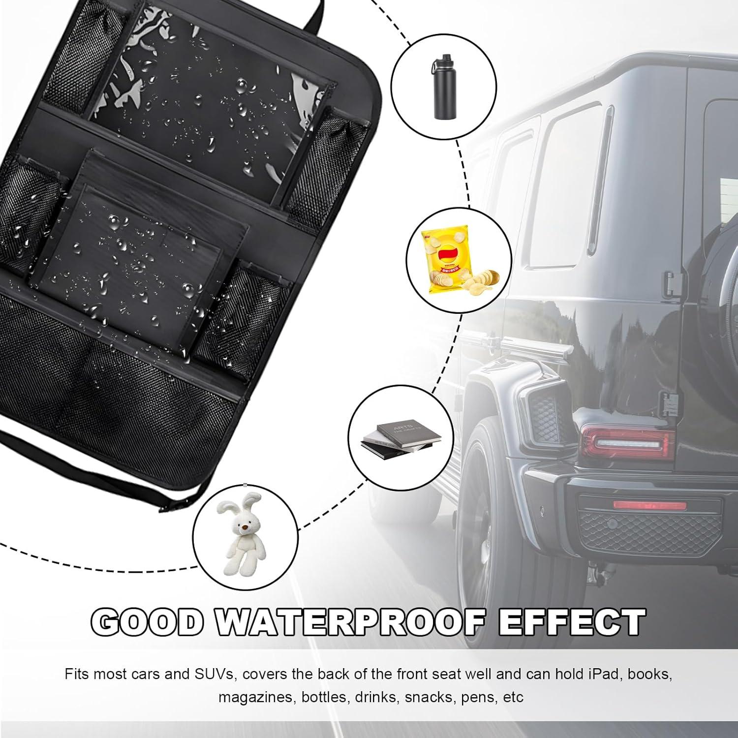 Organizador de Asiento Trasero de Coche NYTKL 2PCS Impermeable