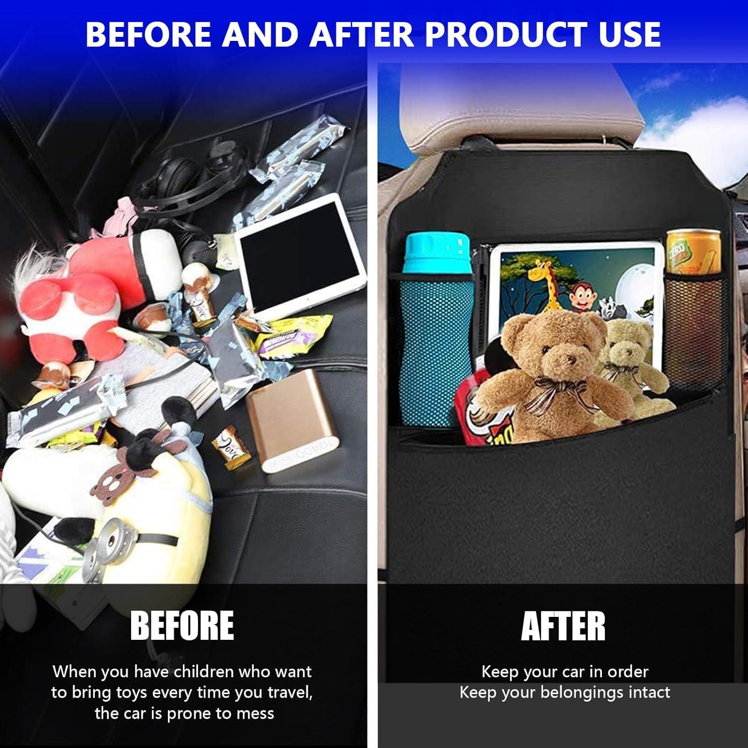 Organizador de Asiento Trasero Kewucn 2 Piezas Impermeable