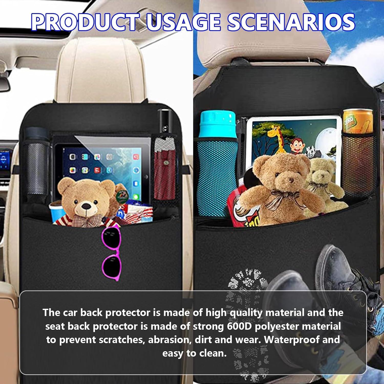 Organizador de Asiento Trasero Kewucn 2 Piezas Impermeable