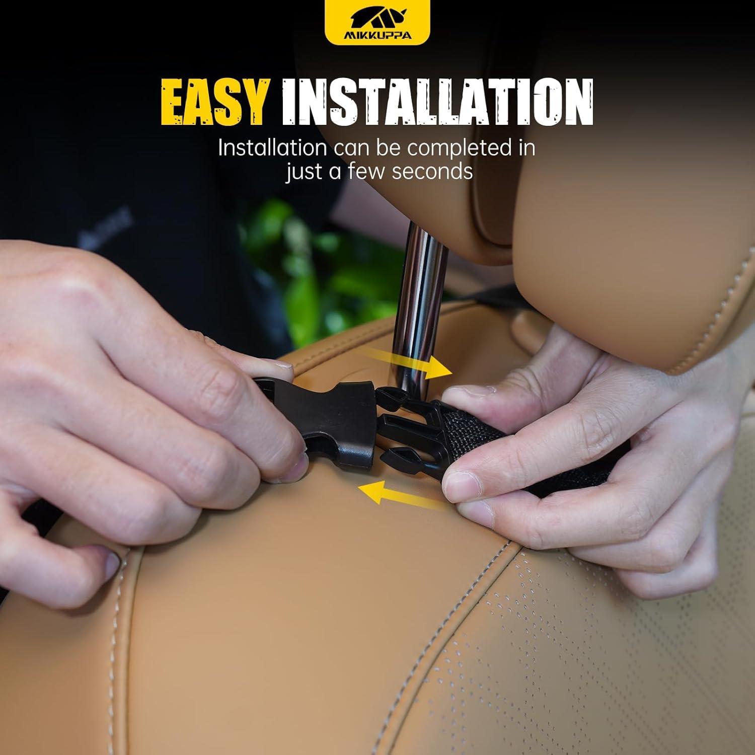 Organizador de Asiento Trasero MIKKUPPA con Soporte para Tableta