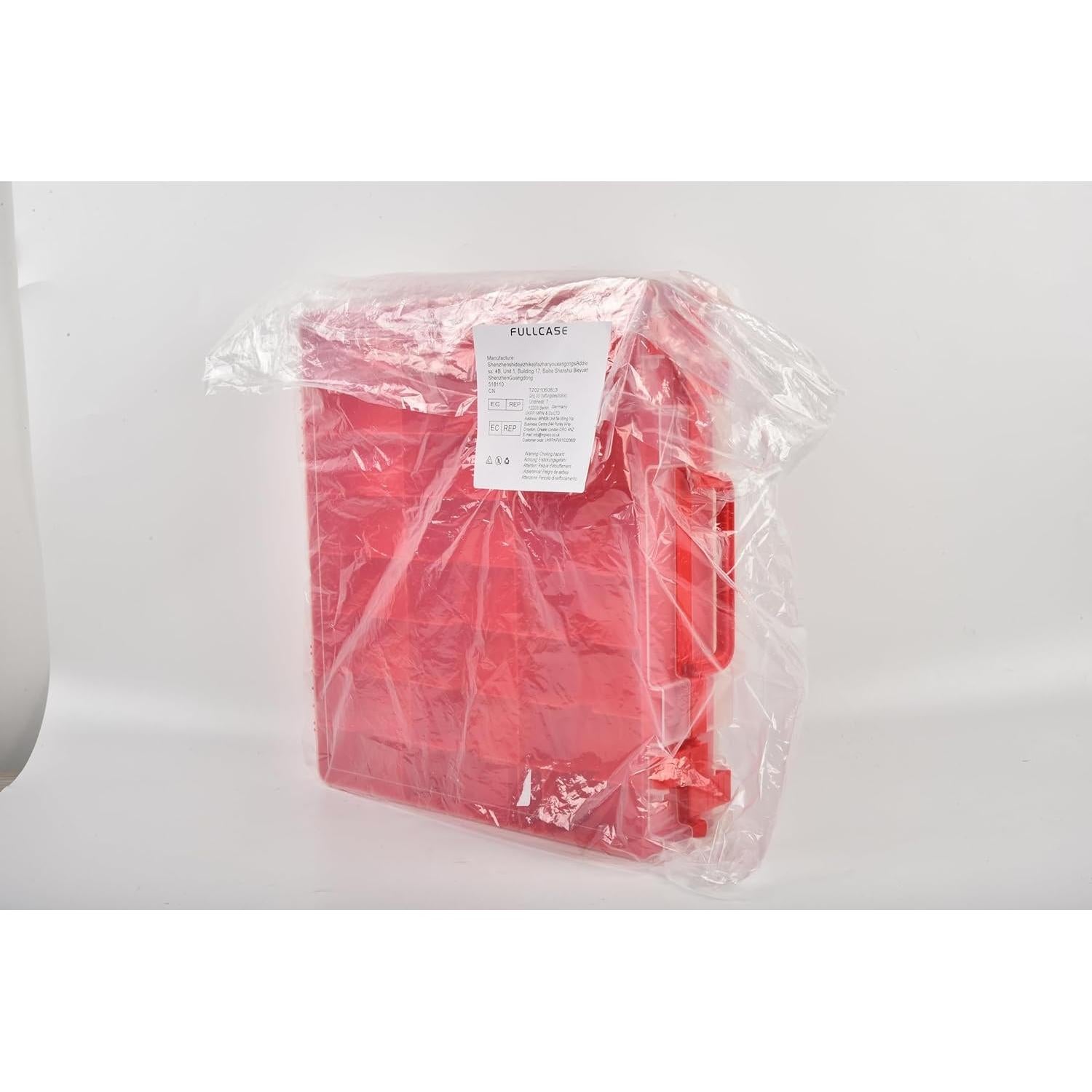 Organizador de Juguetes FULLCASE 48 Compartimentos Rojo