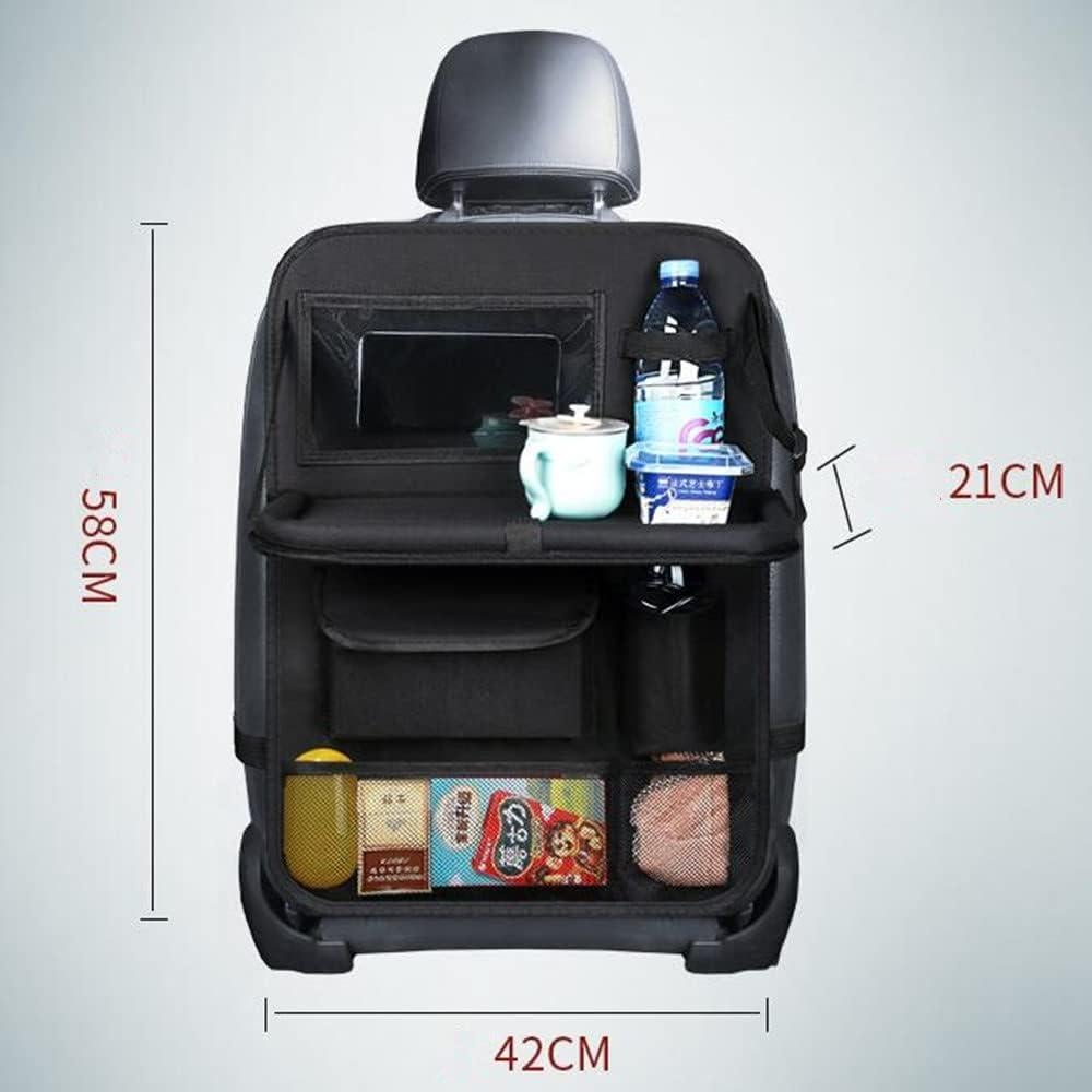 Organizador de Asiento de Auto Tumecos 2 Piezas con Mesa Plegable
