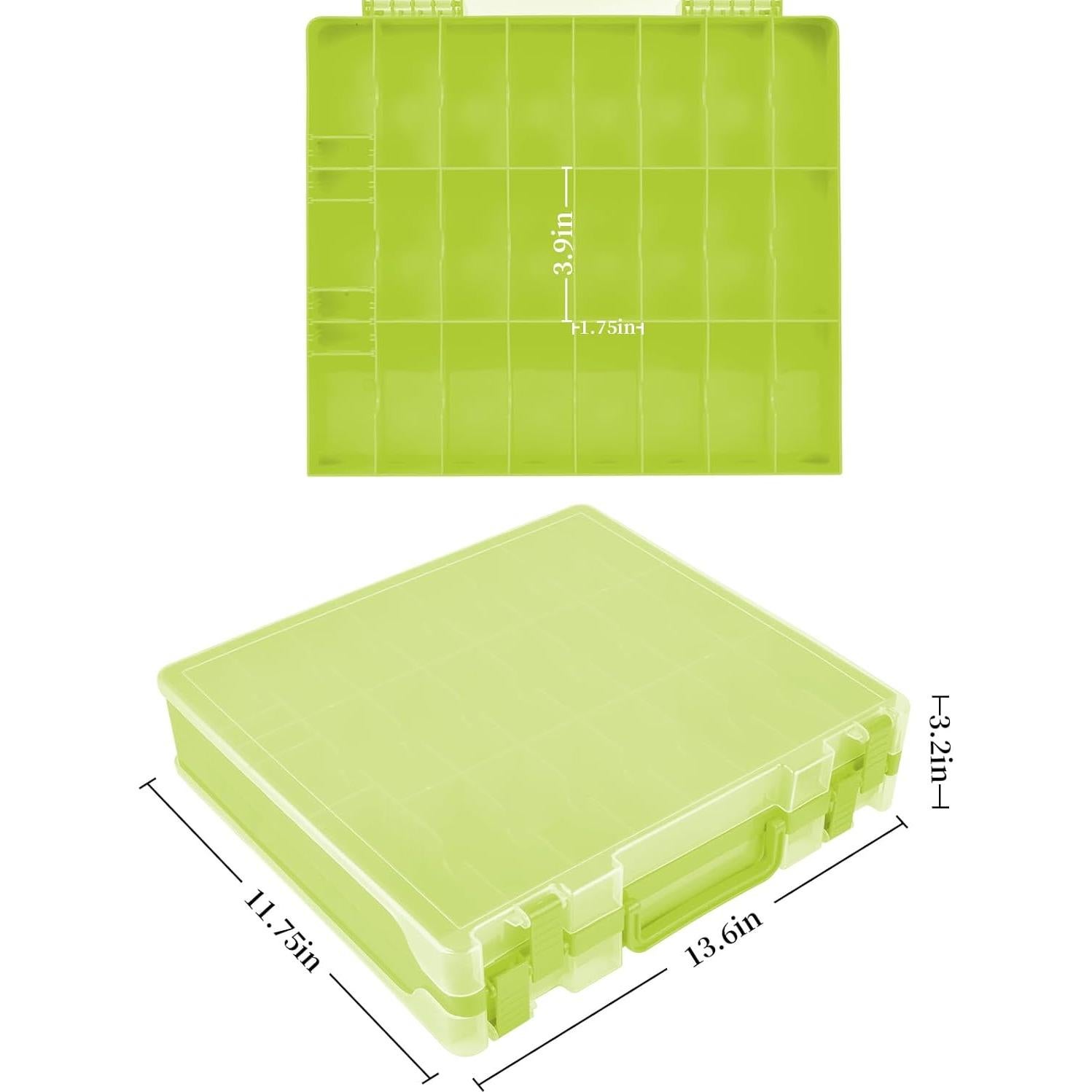 Organizador de Juguetes FULLCASE Verde 48 Compartimentos Hot Wheels